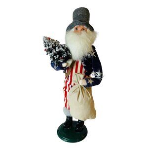 Byers Choice Patriotic Santa 2008 Carolers The Christmas Loft No Box